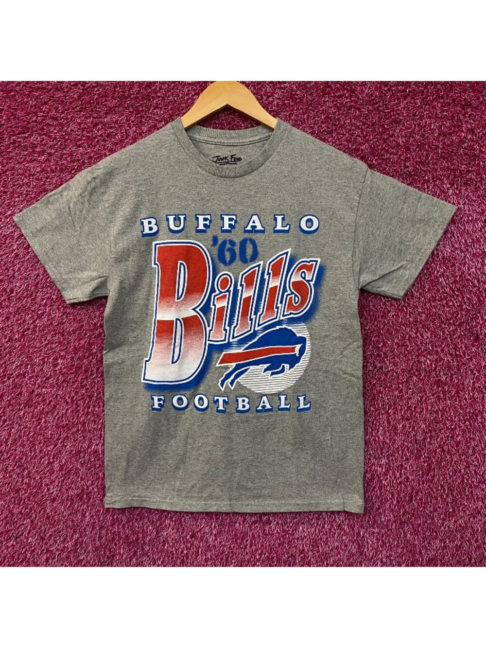 Junk Food Clothing Buffalo Bills Bootleg Flea Market Tee Small